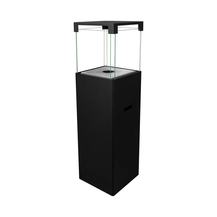 NOVAFLAME - Freestanding Bio-Fireplace PATIO black matte
