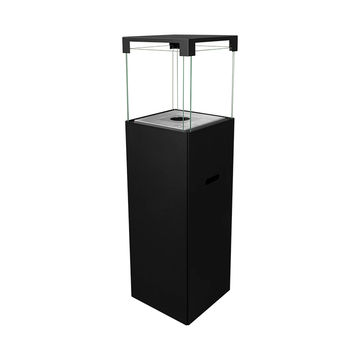 NOVAFLAME - Freestanding Bio-Fireplace PATIO black matte
