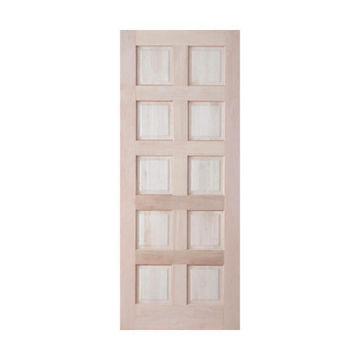 Exterior Door Engineered Wood 10 Panel-w813xh2032mm
