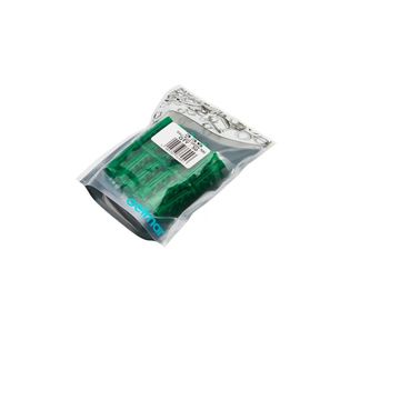 Wall Plug, Green, 7mm x 30mm, 50 Pieces (4 pack) BY WOODLY