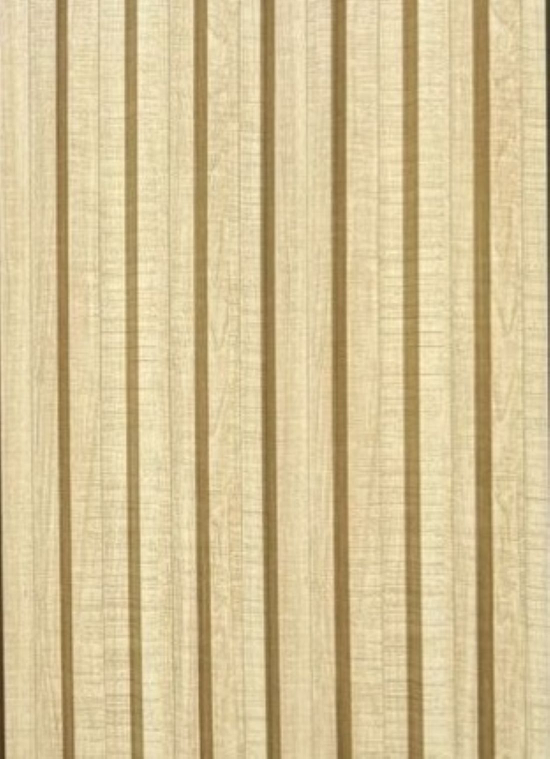 Beige PVC Wall Panel(Pack of 10)