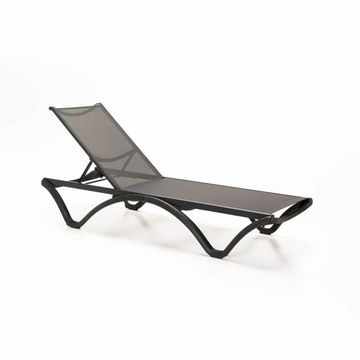 Venice Sun Lounger – Lightweight Aluminium Frame with Textilene Mesh, All-Weather Outdoor Chair