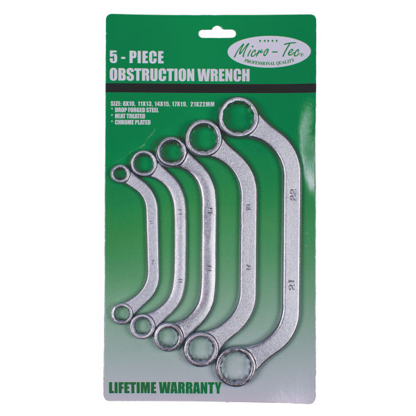 Wrench Moon 10-22mm 5 Piece