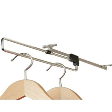 Woodly Wardrobe Pull Out, Nickel Plated, 400mm