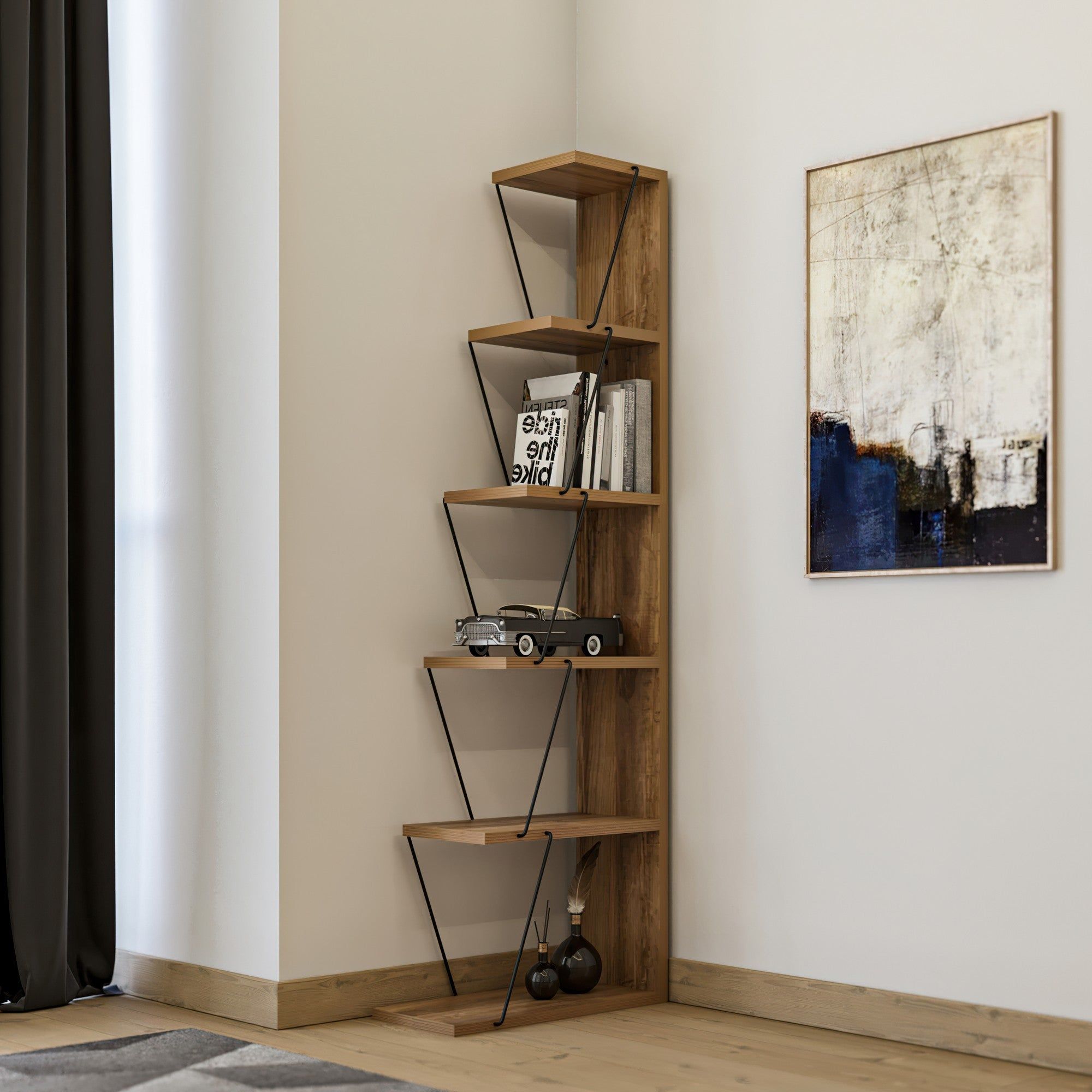 Bookshelf Tlos - Pine