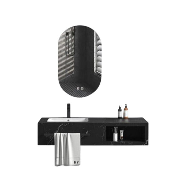 BATHROOM VANITY SET - MILAN - SPEARE BLACK