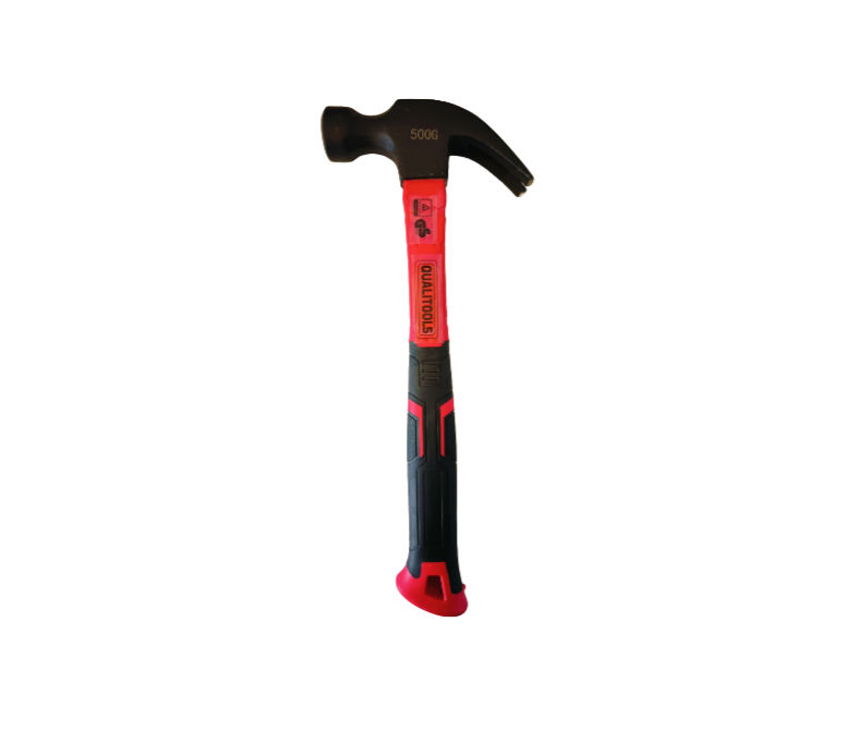 Hammer Claw Fiberglass Handle 16oz 500g