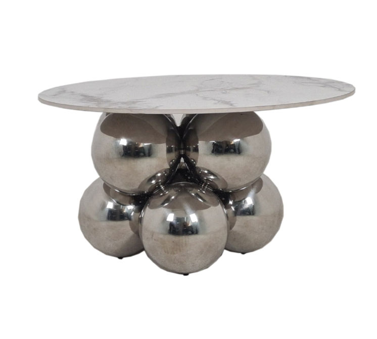 Dabell Coffee Table -Silver