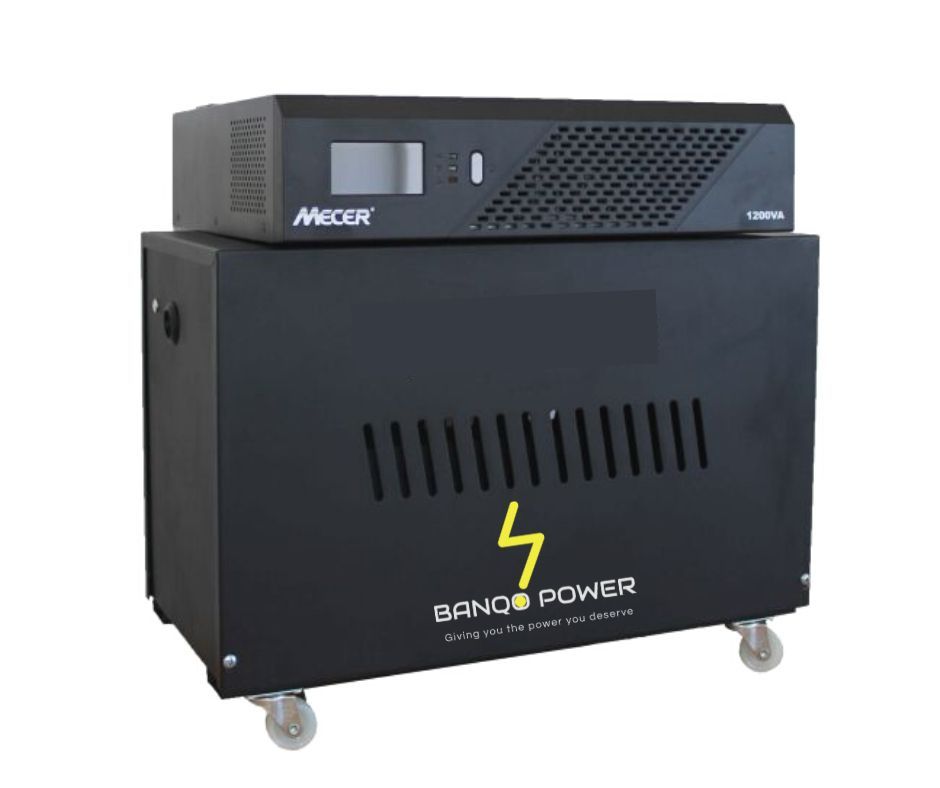 Trolley Inverter Mecer 12 Volt IVR 1200VA (720W)