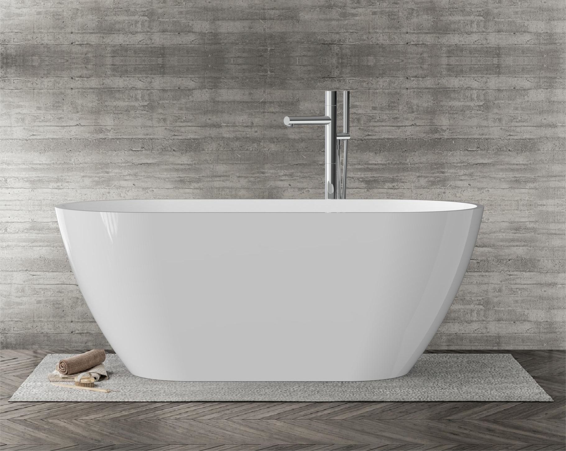 BORDEAUX 1500mm Freestanding Bathtub