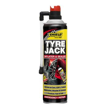 Shield - Tyre Jack Inflator and Sealer 340ml