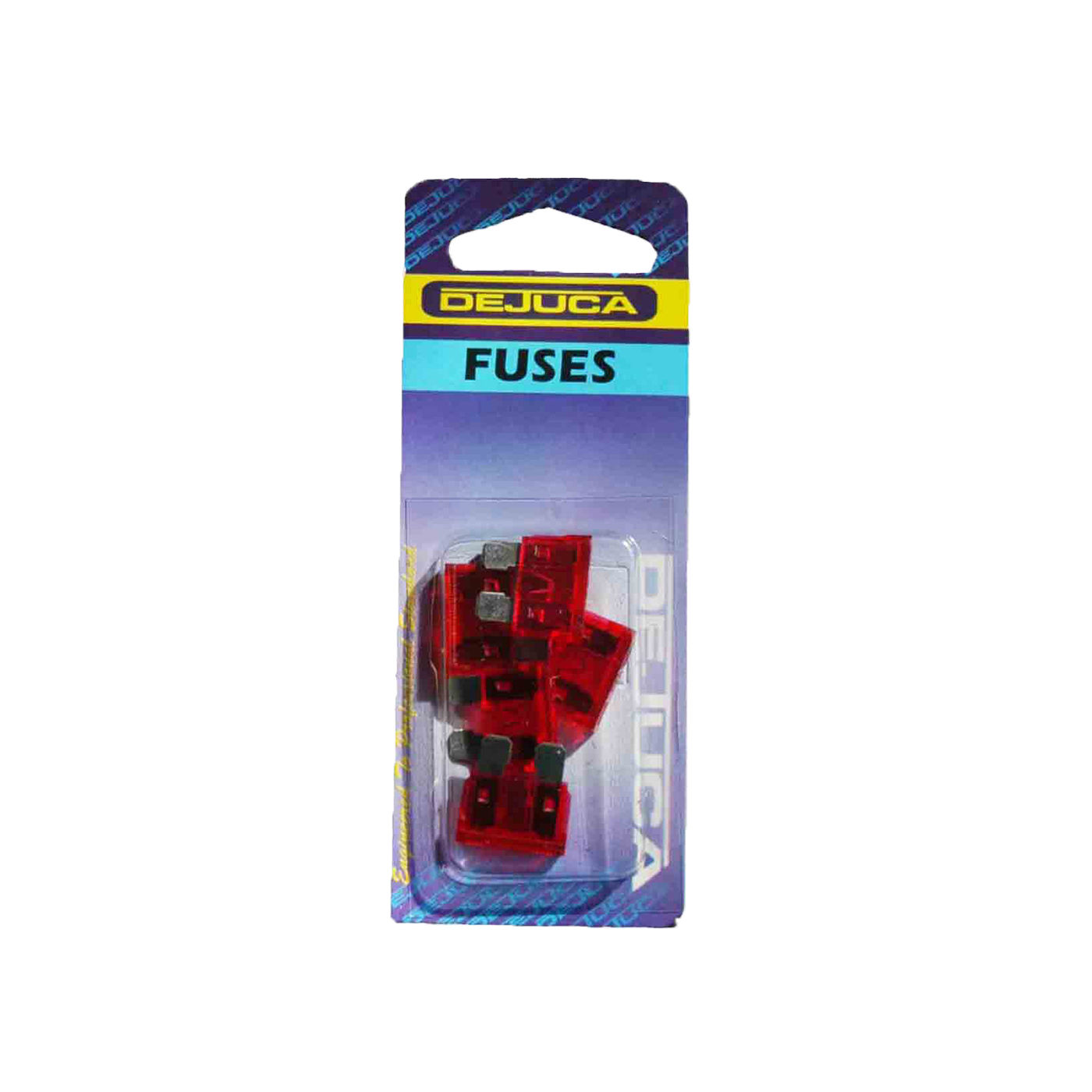 Dejuca - Fuse - Red - Blade - 10amp - 5/Card - 4 Pack