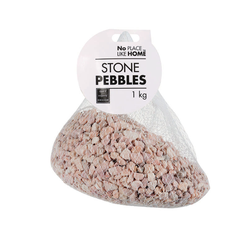 Riverstones - Pebbles - Peach - 1kg - 12 Pack