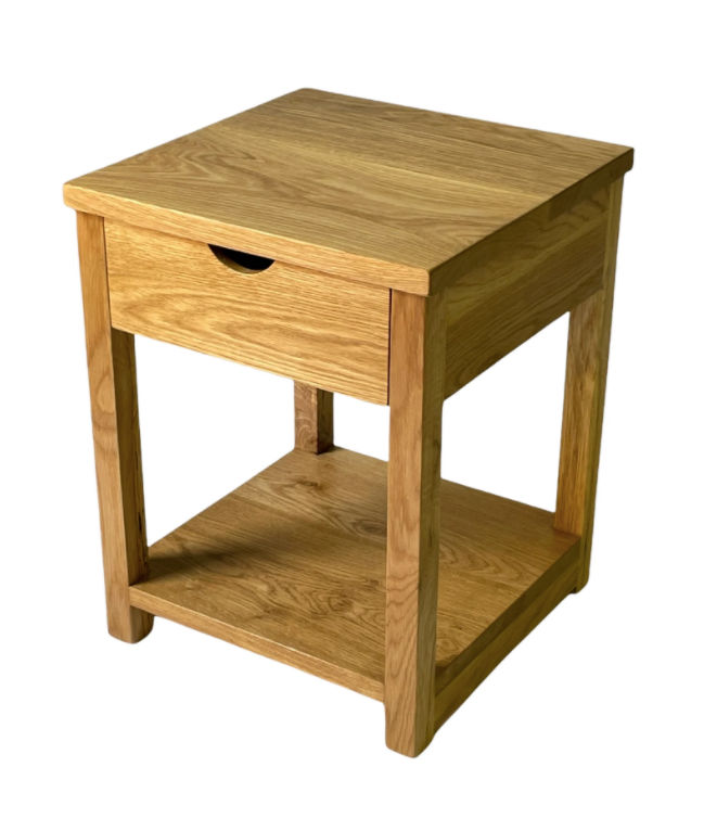 Yemveli Oak Side Table