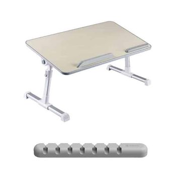 Killer Deals Laptop Bed Table/Portable Standing Desk + Cable Organiser - Combo