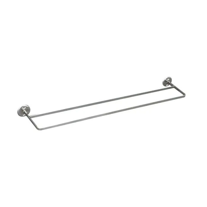 Double Towel Rail. Stainless Steel. 800mm
