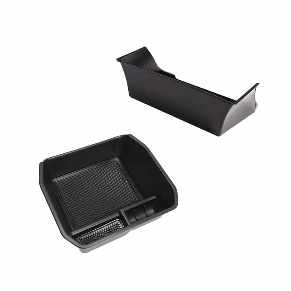 Killer Deals ABS Car Centre Console Storage Box Armrest Organizer for Land Rover Defender 2 Pack