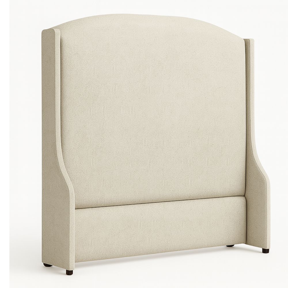 Cambri Wingback Headboard Queen Moonbeam