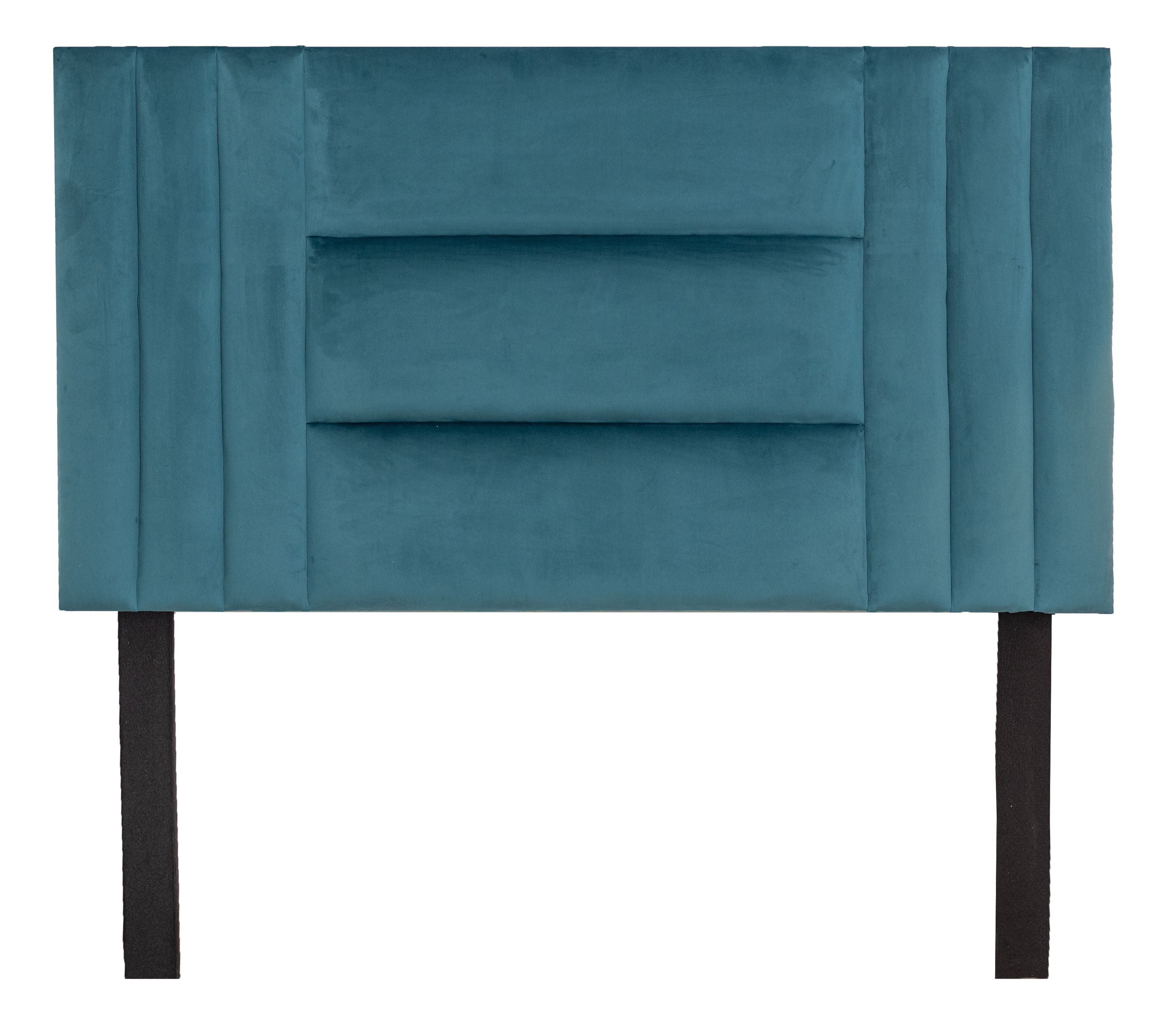 Luna Headboard - Turquoise Velvet - Single