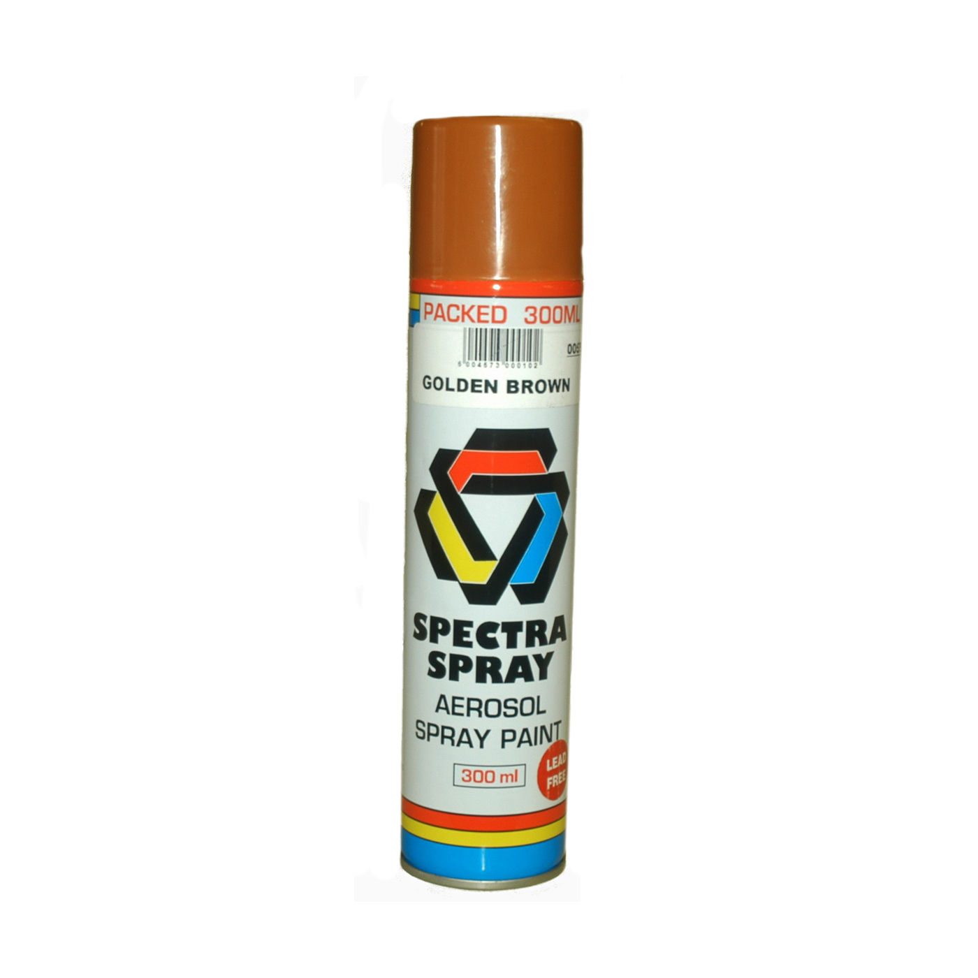 Spray Paint - Golden Brown - 300ml - 3 Pack