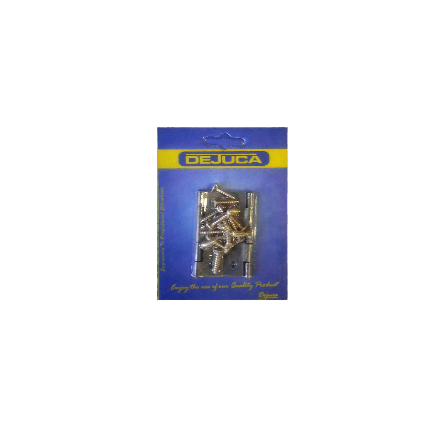 Dejuca - Butt Hinge - Sc - 65mm - 1pair/Card  - 4 Pack