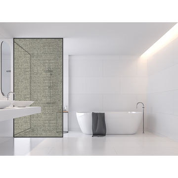 Frosted Vinyl Sticker For Your Shower Glass (glass not included)  Design: Stonehenge
