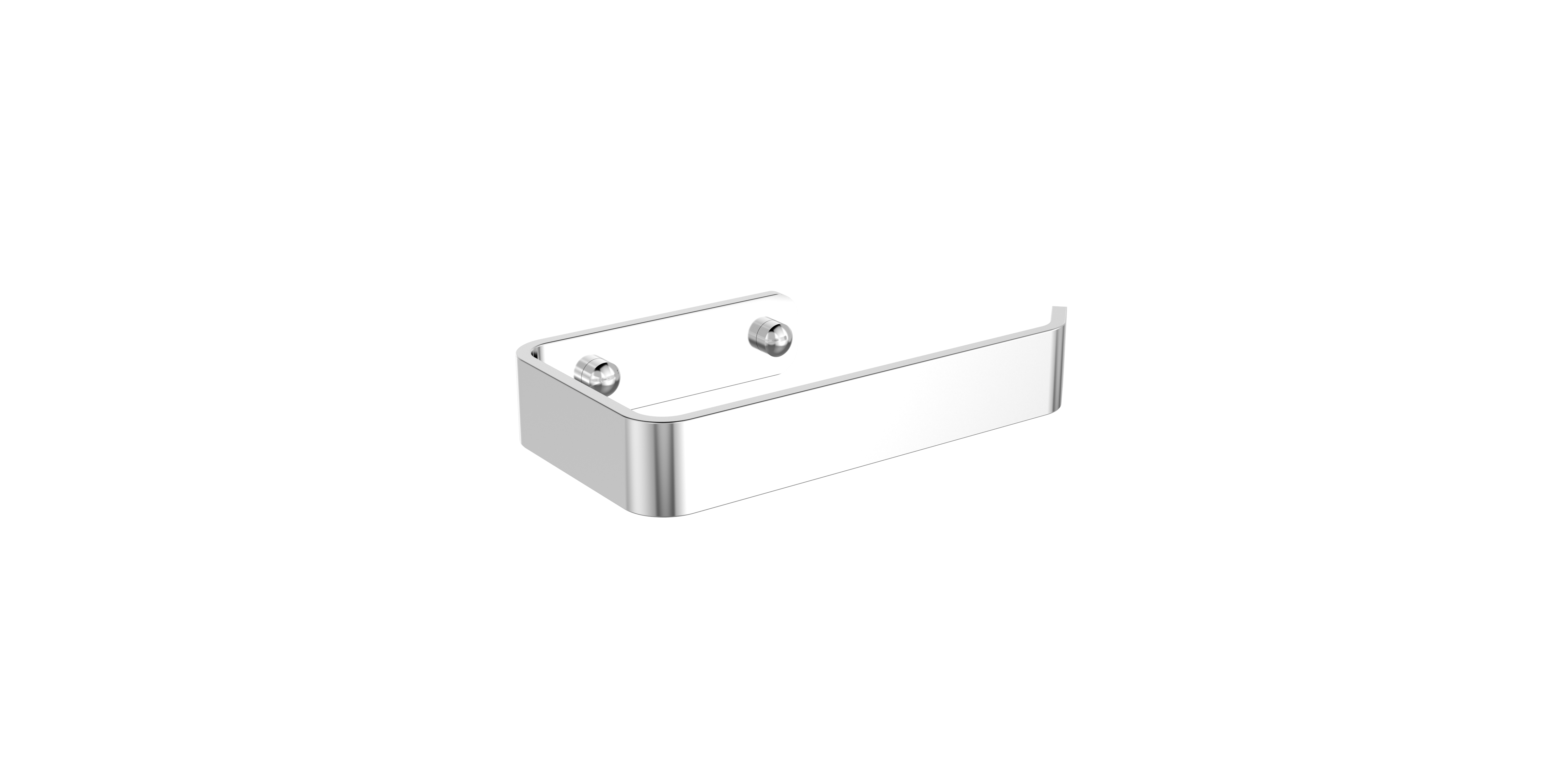 Bodie Onyx Silver - Toilet Paper Holder