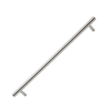 Pack of 6 x Steel Barrel Handle, Brushed Satin Nickel, 192mm