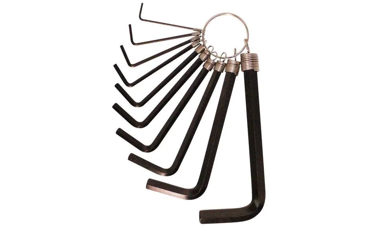 Allen Key Set, 10 Pieces (3 pack) BY WOODLY