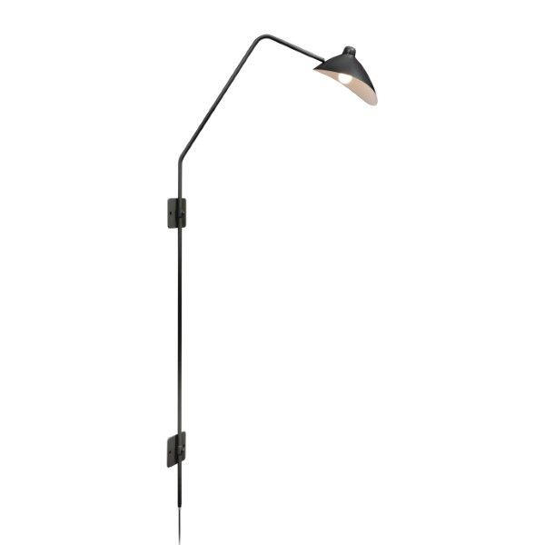 The Lighting Warehouse - Floor Lamp Marzio Wall Mounted Black