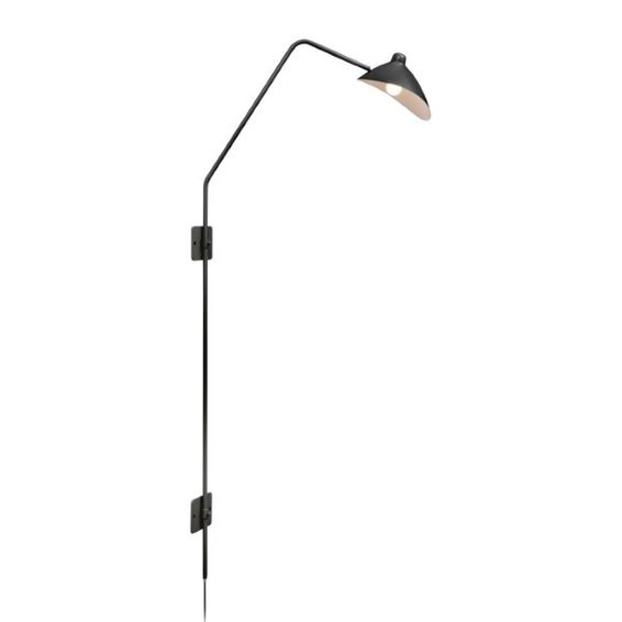 The Lighting Warehouse - Floor Lamp Marzio Wall Mounted Black | LEROY ...