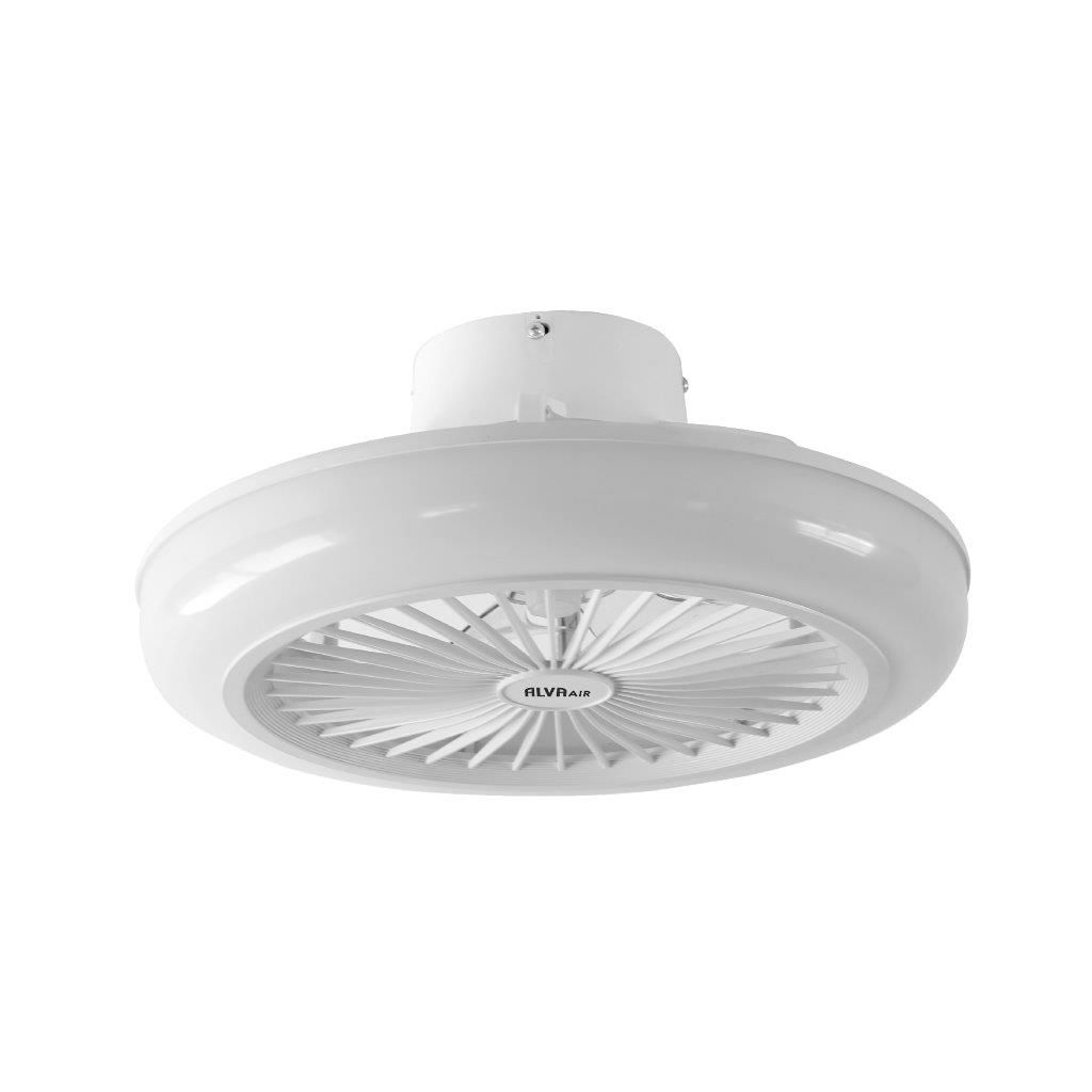 ALVA AIR - 50CM LED LIGHT CEILING FAN W REMOTE (WHITE)