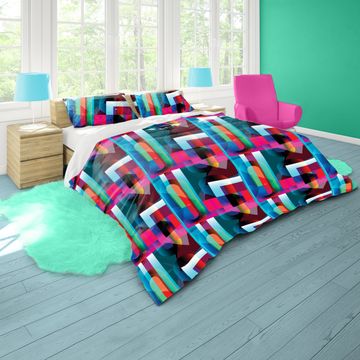 Colour Me Beautiful Duvet Cover Set Double
