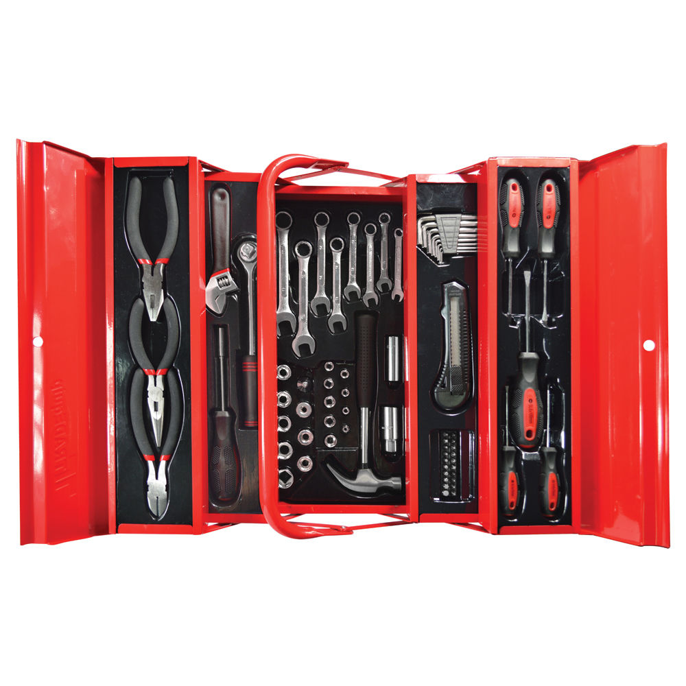 TOOLBOX KIT 70PCE 1/4''&1/2'' DR