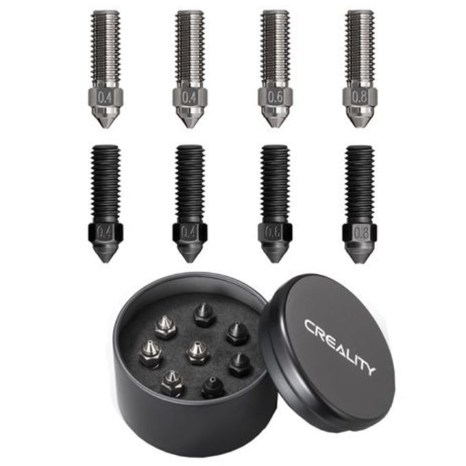 Creality High flow nozzle kit K1,K1 Max 8pc