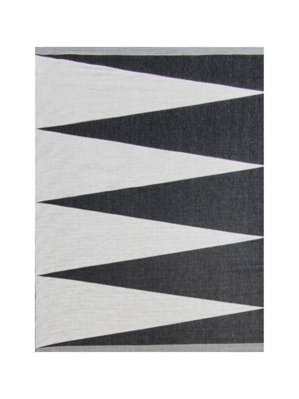 BK Carpets - Indoor & Outdoor Rug - 2m x 2.9m - Zig Zag - Night