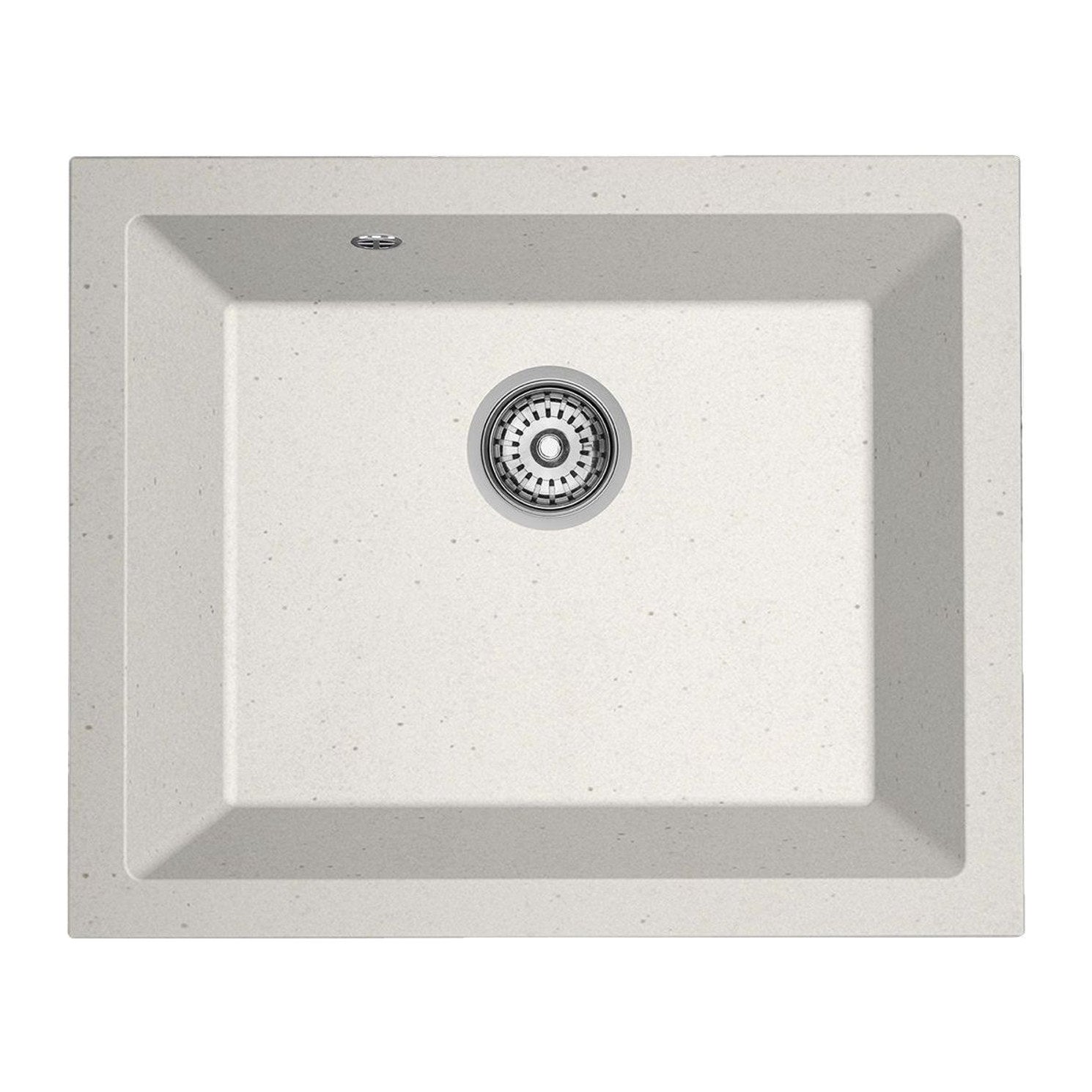 Laveo Ibiza 560 Granite Composite Undermount Kitchen Sink 1 Bowl - Jasmine
