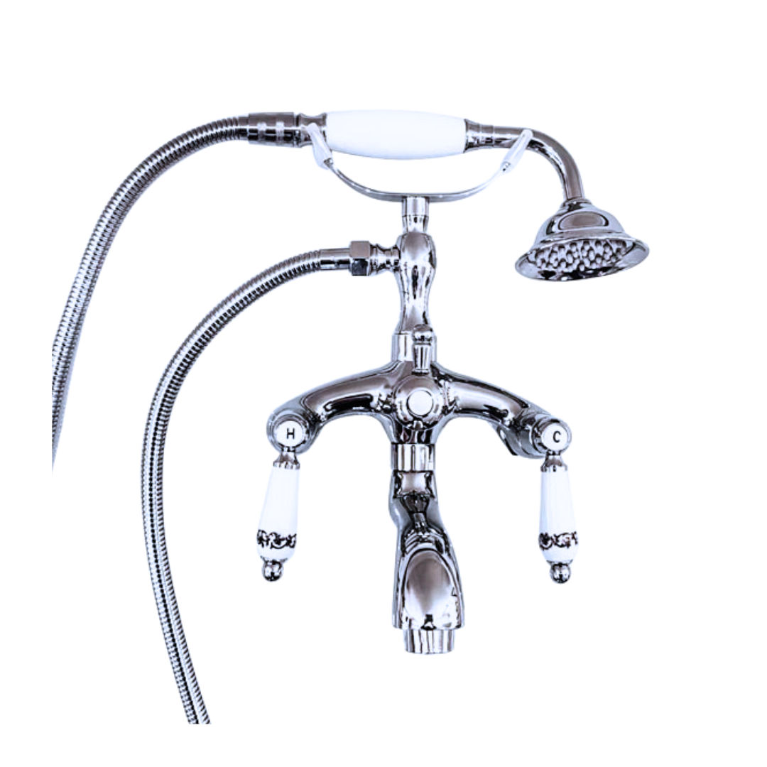 Trendy Taps Premium Quality Chrome Wall Mounted Bath Tap