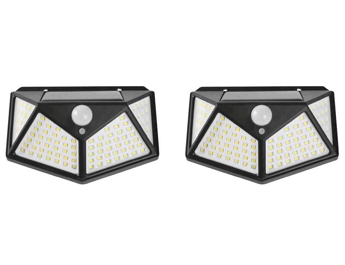 Solar Lights Waterproof Motion Sensor Light-Pack Of 2