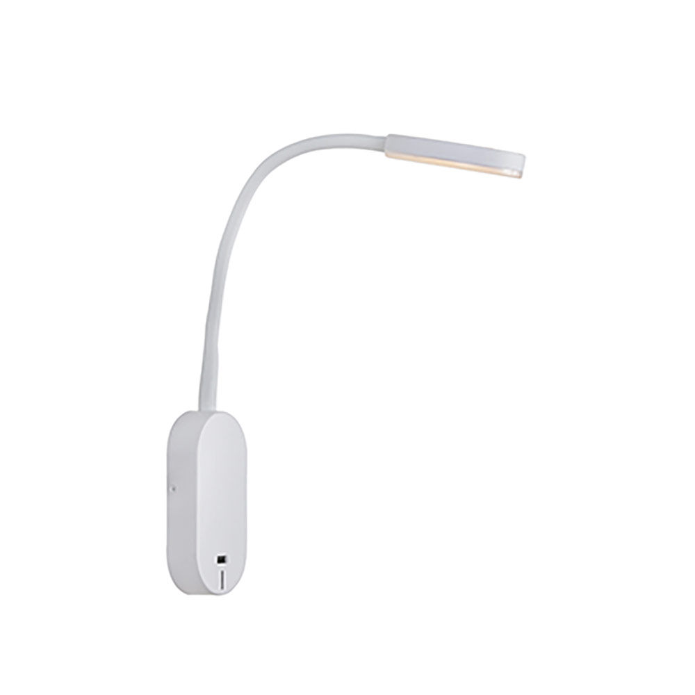 Eurolux Burj USB Wall Light 100mm White
