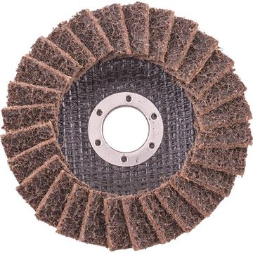 Flap Disc Non Woven 115X22 Coarse Yellow Tcfd