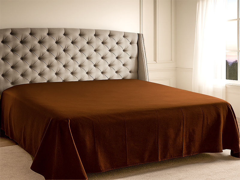 Everyday Collection Flat Sheet - 90GSM - Tiramisu - King XL (30pc)