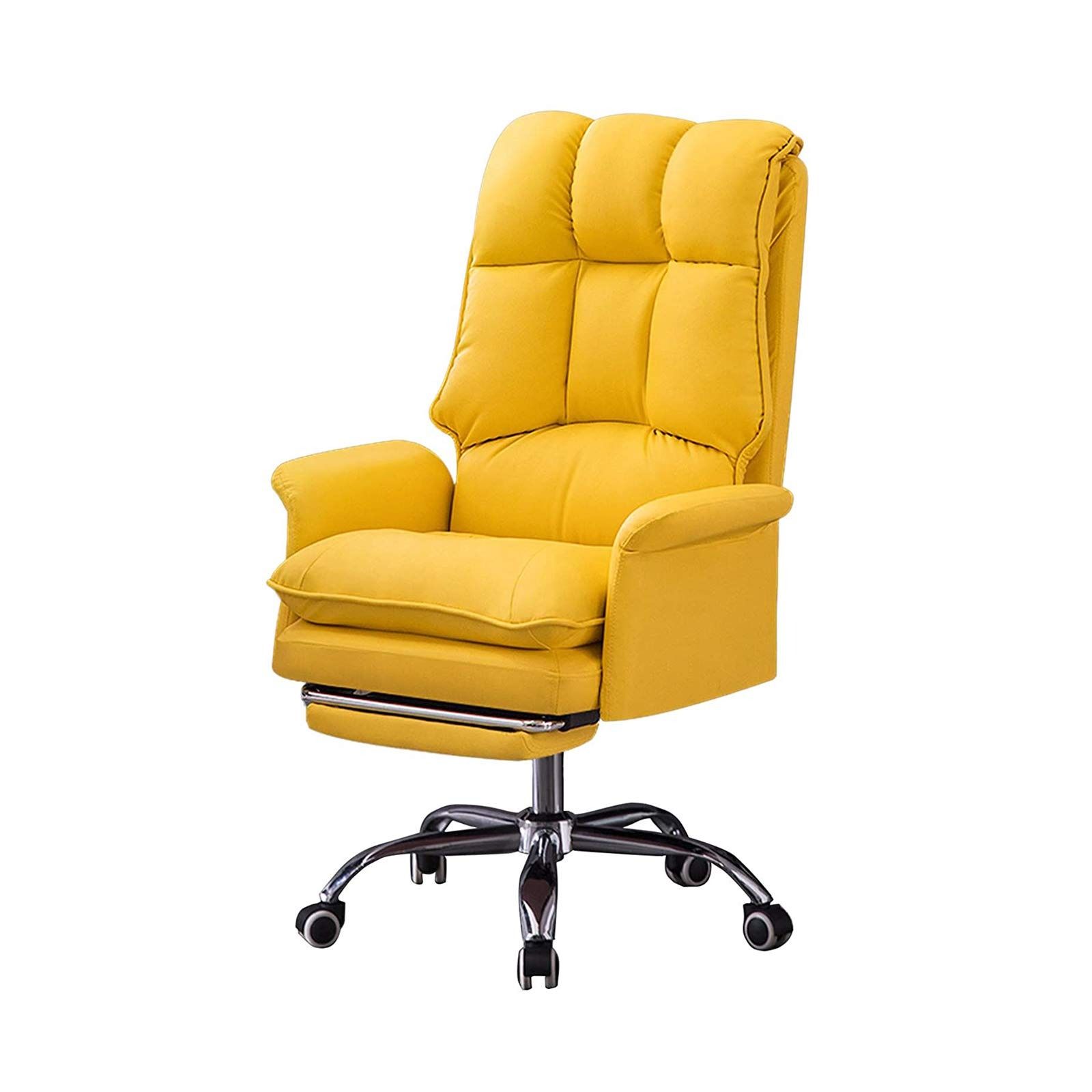 LBM FURN-Mlaea High Back Executive Office Chair-Yellow