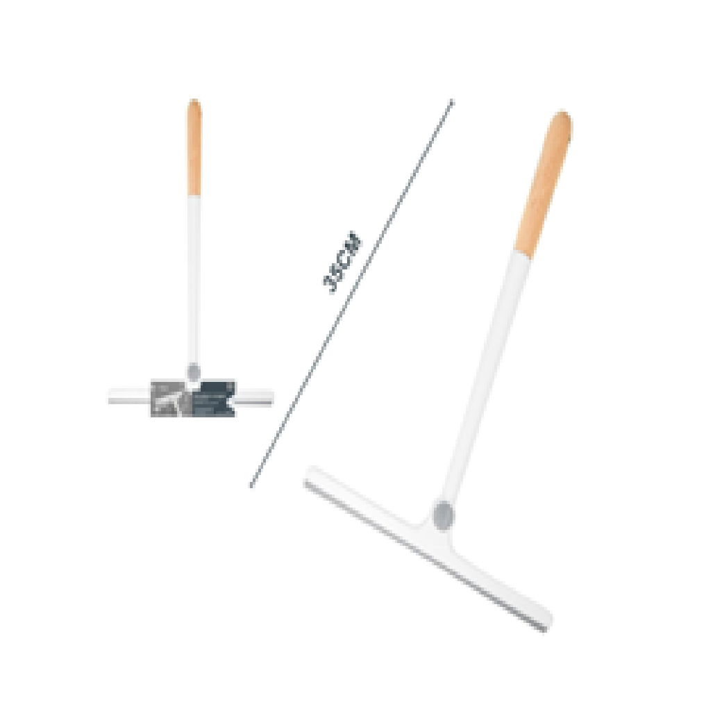 Glass Cleaning Scraper with Wooden Handle
