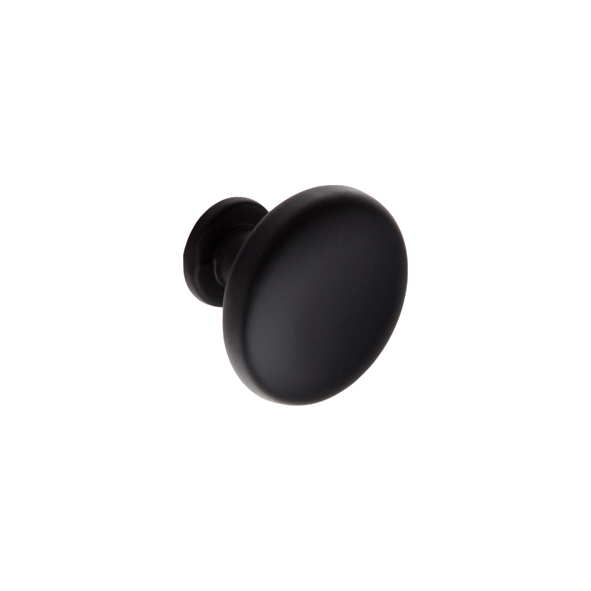 Mushroom knob black