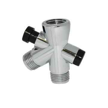 Shower Diverter. Chrome Plated