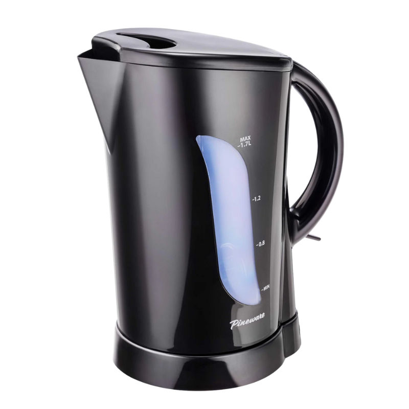 PPAK20 BLACK PINEWARE KETTLE JUG CORDED