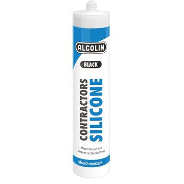 Alcolin Contractors Silicone Black 260ml