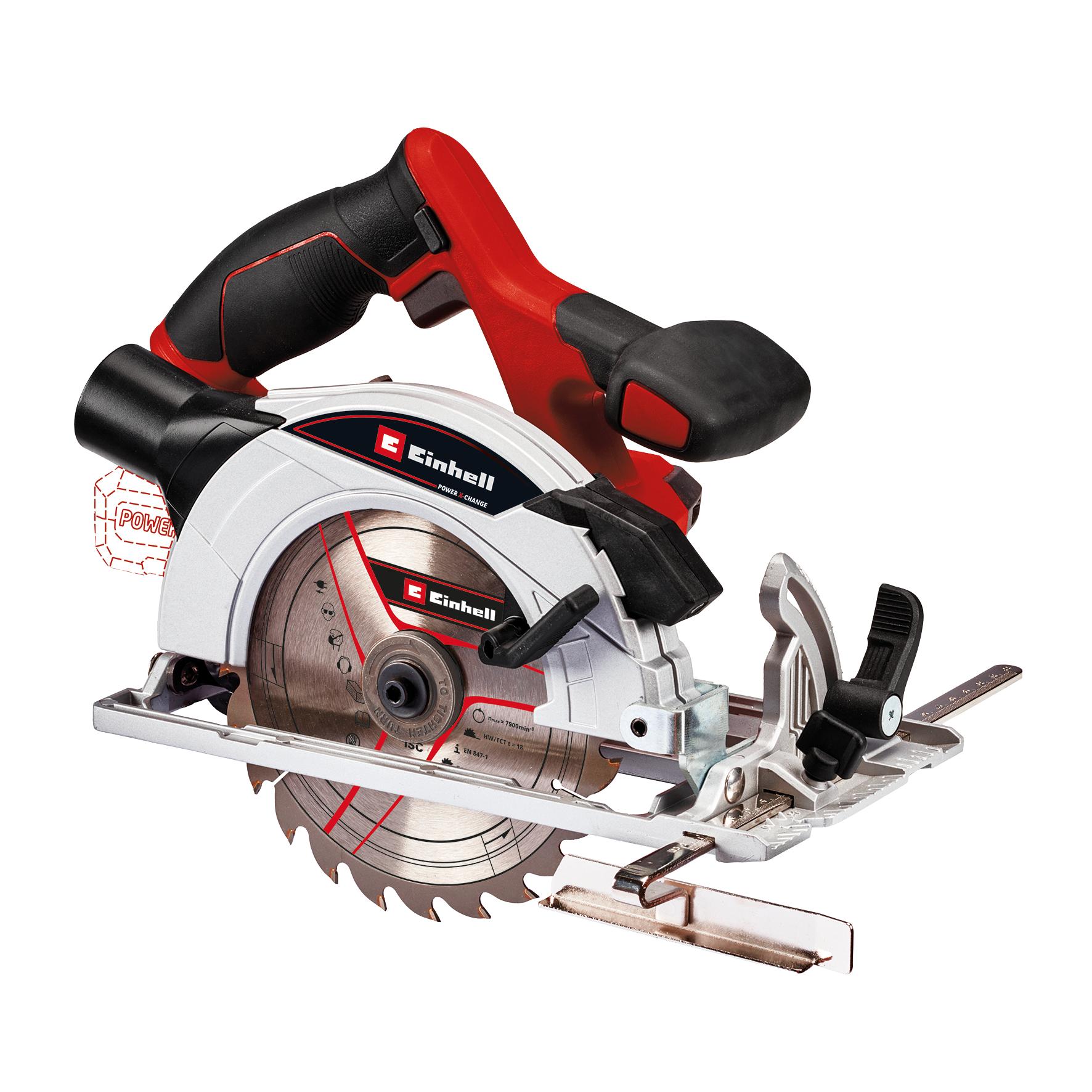 EINHELL - Saw Circular Cordless 18V 165mm - TE-CS 18/165-1 Li - Solo