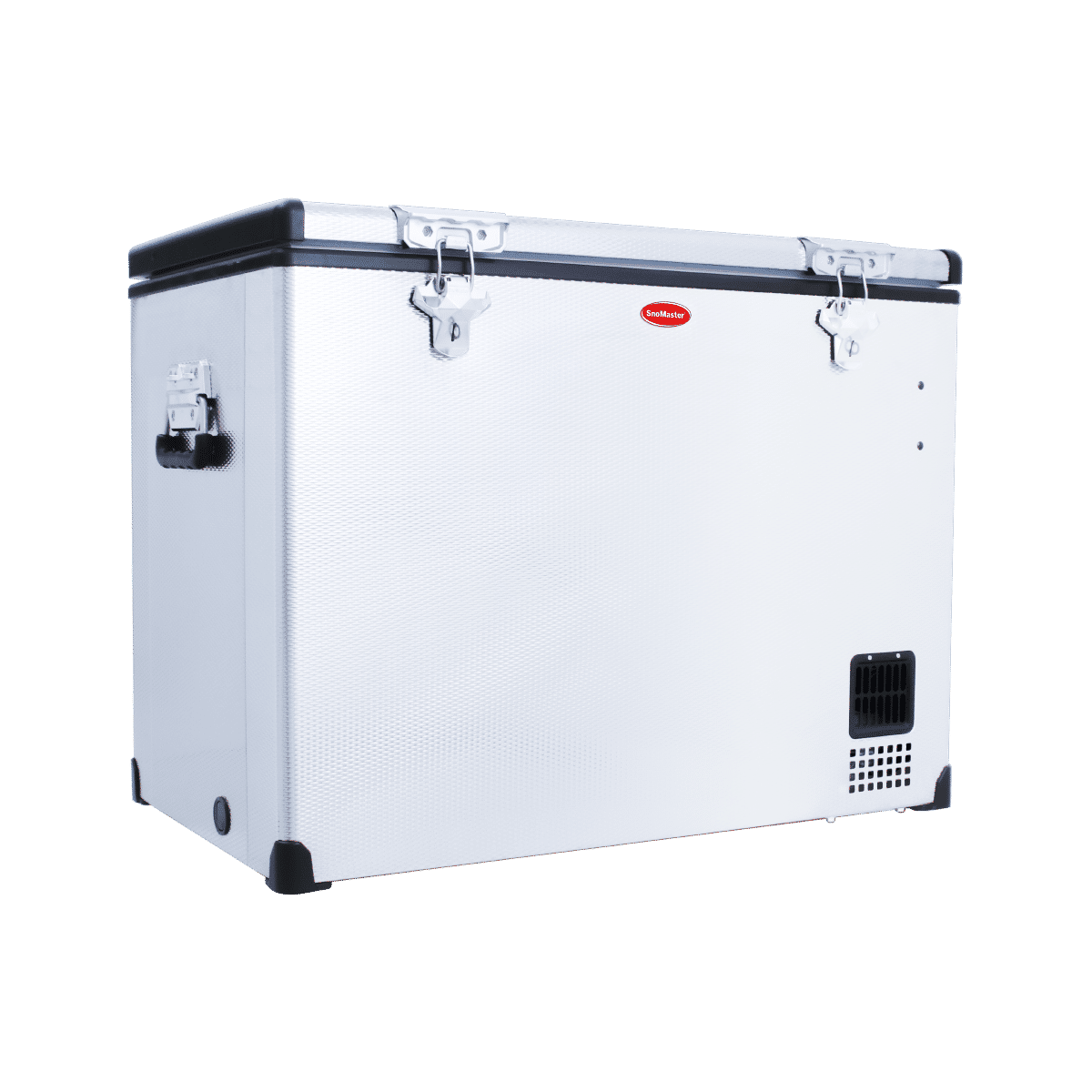 SnoMaster - 80L Single Compartment Portable Fridge/Freezer AC/DC - Stainless Steel (SMDZ-CL80)
